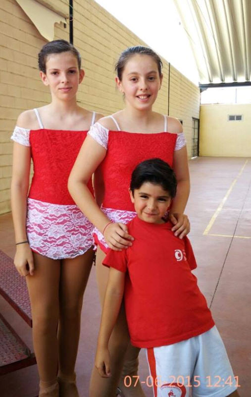 Marcos, Irene y Lara